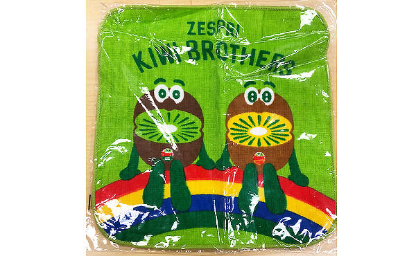 ☆ゼスプリ☆キウイブラザーズ ガーゼタオルハンカチ 7枚 Zespri「キウイブラザーズハンカチ」商品現品 | サンプリング
